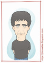 Cartoon: Lou Reed (small) by Freelah tagged lou reed velvet underground