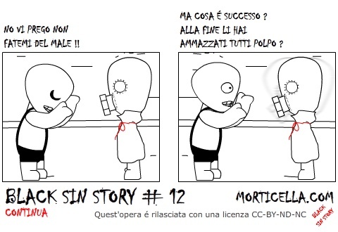 Cartoon: Black Sin Story 1 Completo (medium) by morticella tagged morticella,fumetti,manga,anime,comics,fumetto,vignette,strisce,cartoons,gratis