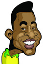 Cartoon: Pele (small) by Ca11an tagged pele caricature world cup legends