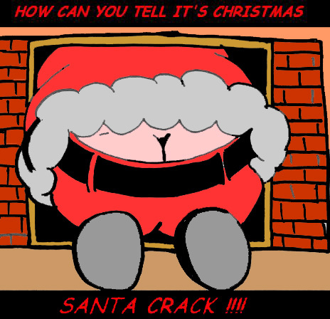 Cartoon: Must Be Santa (medium) by Mewanta tagged santa,crack