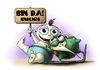 Cartoon: Kiwi Geburt Junge (small) by hype tagged kiwi,geburt,junge,bunt,farbe,hype,artwork,digital
