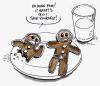 Cartoon: ...too late for me... (small) by r8r tagged death honor movie cliche cookie gingerbread milk snack