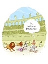 Cartoon: Tod und Spiele (small) by Weyershausen tagged showbusiness,löwen,rom