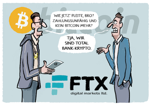 Bankrotte Finanz-Plattform