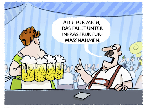 Der Haushalt steht...