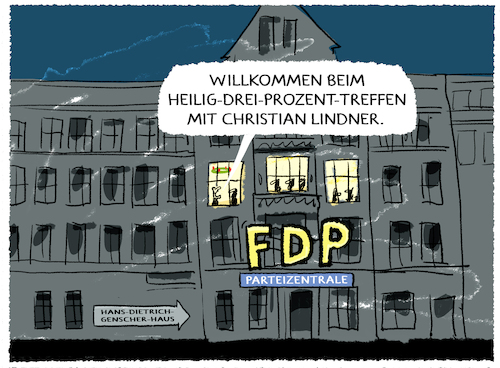 FDP und die 5-Prozent-Hürde...