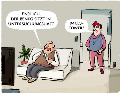 Cartoon: Immobilien-Tycoon Benko... (medium) by markus-grolik tagged benko,rene,immobilien,elbtower,bauprojekte,spekulation,finanzen,banken,kredite,galeria,kaufhof,oesterreich,hamburg,immobilienspekulant,betrug,benko,rene,immobilien,elbtower,bauprojekte,spekulation,finanzen,banken,kredite,galeria,kaufhof,oesterreich,hamburg,immobilienspekulant,betrug