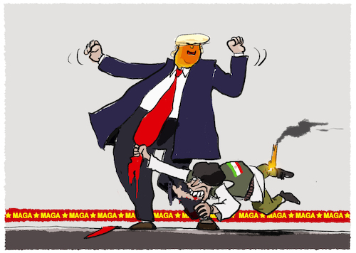 Cartoon: Midterm dance... (medium) by markus-grolik tagged hormuz,hormus,tanz,konflikt,iran,usa,waffenruhe,öltanker,meeresenge,maga,trump,wahlen,umfragen,us,washungton,republikaner,midterms,hormuz,hormus,tanz,konflikt,iran,usa,waffenruhe,öltanker,meeresenge,maga,trump,wahlen,umfragen,us,washungton,republikaner,midterms