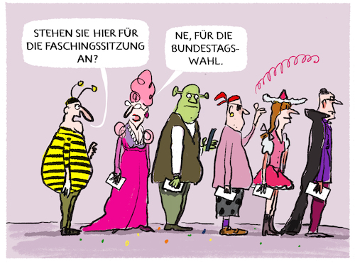 Neuwahlen am 23. Februar...