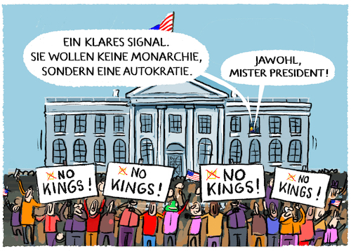 No Kings Proteste... No Kings Proteste...