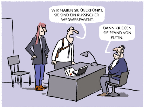Putins Einwegagenten... Putins Einwegagenten...
