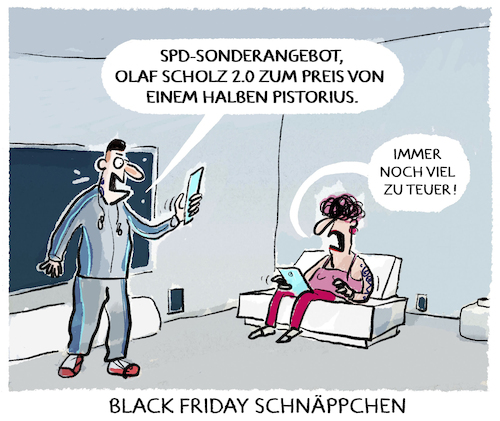 Cartoon: SPD Black Week (medium) by markus-grolik tagged spd,kanzlerkandidatur,scholz,pistorius,kanzler,vertrauensfrage,bundestag,bundesregierung,machtkampf,deutschland,kanzlerkandidaten,spd,kanzlerkandidatur,scholz,pistorius,kanzler,vertrauensfrage,bundestag,bundesregierung,machtkampf,deutschland,kanzlerkandidaten