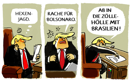Trump und Bolsonaro... Trump und Bolsonaro...