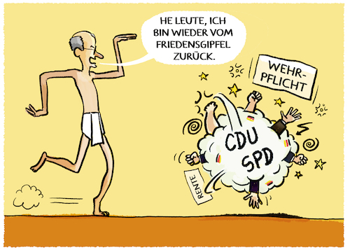 Cartoon: Walk like an egyptian... (medium) by markus-grolik tagged merz,deutschland,trump,friedensgipfel,katar,saudi,arabien,ägypten,gaza,israel,walk,like,an,egyptian,usa,friedensnobelpreis,emir,türkei,erdogan,benjamin,netanjahu,merz,deutschland,trump,friedensgipfel,katar,saudi,arabien,ägypten,gaza,israel,walk,like,an,egyptian,usa,friedensnobelpreis,emir,türkei,erdogan,benjamin,netanjahu