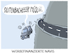 Cartoon: ... (small) by markus-grolik tagged werbung,auto,software,navi,werbefinanziert,seitenbacher,müsli,sprecher,stimme