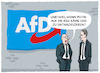 Cartoon: AfD und Putin (small) by markus-grolik tagged afd,putin,russland,entnazifizierung,ukraine,krieg,deutschland,aussenpolitik,scholz,nato,berlin,gasabhaengigkeit,rohstoffe,kriegskasse,ruestungsetat,strategie