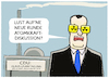 Cartoon: CDU-Klausur (small) by markus-grolik tagged cdu,klausur,tagung,atomkraft,spahn,energei,deutschland,kernspaltung,von,der,leyen