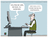 Cartoon: Digitale Dienstleistung... (small) by markus-grolik tagged besser,werden,online,anbieter,user,dienstleistungen,digital,digitalisierung,abo,kundenservice,angebot,mitarbeit,service,kunde,internet,konzerne,software,web