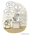 Cartoon: Eine Tuete Deutsch (small) by markus-grolik tagged deutsche,sprache