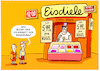 Cartoon: Eispreis... (small) by markus-grolik tagged eis,speiseeis,wassereis,hitze,kugel,preis,familien,kinder,inflation,abzocke,eisdiele,hitzewelle,rabatt,lobby,subventionen,regierung