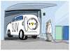 Cartoon: ..Energie... (small) by markus-grolik tagged auto,verbrauch,suv,bolide,limousine,volkswagen,statussymbol,daimler,bmw,tesla,mobilität,atomstrom,verbrauchsarm,kleinwagen,wirtschaft,wahnsinn