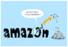 Cartoon: Entlassungswelle (small) by markus-grolik tagged amazon,kuendigungen,stellenabbau,jobs,alexa,jeff,bezos,tech,unternehmen,online,internet,entlassungswelle,versandhändler