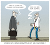 Cartoon: Faktencheck.. (small) by markus-grolik tagged insolvenzpflicht,insolvenzrecht,unternehmen,zombie,zombieunternehmen,deutschland,pandemie,corona