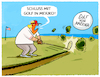 Cartoon: Trumps Golfannektion... (small) by markus-grolik tagged golf,von,mexiko,trump,usa,us,maga,annektion,umbenennung,amerika