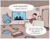 Cartoon: Klingbeil-Haushalt... (small) by markus-grolik tagged klingbeil,merz,regierung,bundesregierung,haushalt,schulden,milliarden,deutschland,ausgaben,wirtschaft,sozialstaat