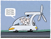 Cartoon: Mobilitätswende... (small) by markus-grolik tagged mobilitätswende,auto,autoundustrie,energiewende,deutschland,zukunft,mobilität,benzin,öl,fossil,pendler,pendlerpauschale,windenergie,ampel,verkehr,pusten,puste