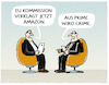 Cartoon: Monopol (small) by markus-grolik tagged amazon,steuern,europa,konzern,machtmissbrauch,eu,usa,kommission,online,prime,crime
