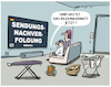 Cartoon: Paketverfolgung... (small) by markus-grolik tagged bildungspaket,antrag,bewilligung,sendungsnachverfolgung,deutschland,familien,benachteiligung,bildung,bundesministerium,fuer,familie,senioren,frauen,und,jugend,bmbfsfj,regierung,bund