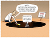 Cartoon: SPD im Sommerloch... (small) by markus-grolik tagged spd,umfrage,umfragetief,tief,tiefpunkt,waehler,deutschland,wahlumfragen,sommerloch,regierung,koalition,klingbeil,merz