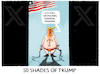 Cartoon: Trump reloaded... (small) by markus-grolik tagged vormachtsstellung,weltordnung,trump,maga,putin,annektion,ukraine,us,präsident,washington,usa,grönland,rohstoffe,kanada,panama,handel,aussenpolitik,einflussspähre,militär