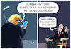 Cartoon: Trump und Putin... (small) by markus-grolik tagged trump,putin,europa,usa,russland,riad,ukraine,krieg,west,ost,kalterkriegchinamacht,weltordnung,groenland,daenemark,nato,golf