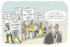 Cartoon: Verschwörung.. (small) by markus-grolik tagged verschwörung,gerüchte,verschwörungstheoire,demo,esoterik,virologen,präventionsparadox,paradox,corona