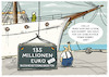 Cartoon: ..versenkt... (small) by markus-grolik tagged cdu,groko,von,der,leyen,gorch,fock,bundeswehr,deutschland,verteidigungsministerin,ursula,steuergeld,berlin