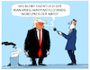 Cartoon: Waffenstillstandspäuschen... (small) by markus-grolik tagged trump,iran,usa,nato,nobelpreis,teheran,krieg,ultimatum,maut,oel,gas,strasse,von,hormus,friedensnobelpreis,spritpreise,oelpreis