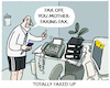 Cartoon: What the fax... (small) by markus-grolik tagged fax,deutschland,digitalisierungschriftform,bürokratie,finanzamt,beamte,amt,ämter