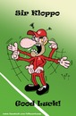 Cartoon: Sir Kloppo (small) by Lelle tagged jürgen,klopp,kloppo,liverpool,lelle,cartoon,viel,glück,erfolg,emotionen,fußball,anfield,road
