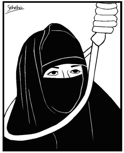 Cartoon: International Women s Day (medium) by Thamalakane tagged womens,day,human,rights,islam