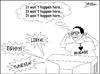 Cartoon: UN PEU NERVEUX? (small) by Thamalakane tagged zimbabwe,mugabe,maghreb,arabian,revolutions