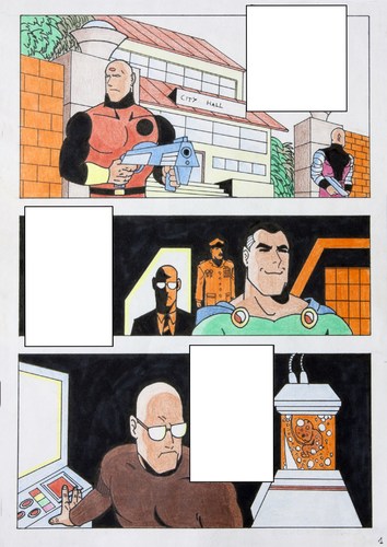 Cartoon: COMIC- BOOK (medium) by mavaleron80 tagged comic