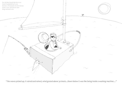 Cartoon: Across the Atlantic Ocean 2012 (medium) by imakeren tagged illustrators