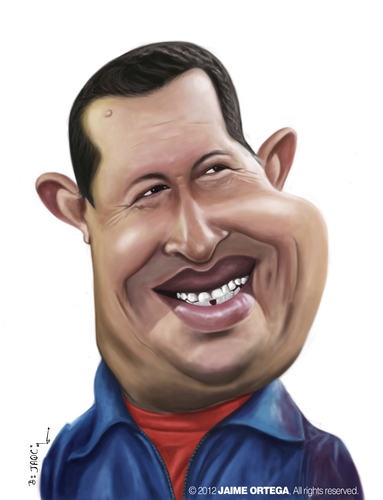 Cartoon: Hugo Chavez (medium) by jaime ortega tagged hugo,chavez