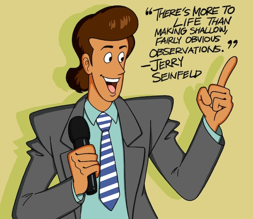 Cartoon: Jerry Seinfeld (medium) by BDTXIII tagged jerryseinfeld,bdtxiii