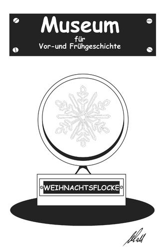 Cartoon: Es war einmal ... (medium) by petwall tagged klimawandel,weiße,weihnachten,schnee