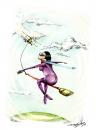 Cartoon: flight (small) by LuciD tagged lucido