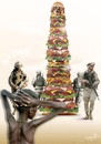 Cartoon: power imposes its values... (small) by LuciD tagged hamburgerbig,berburger,monument,power,imposes,afrik,phallusburger,poverty,africa,hunger,nonconventional,metaphor,lucid,lucido5,surrelism,times,art,nature,creation,god,divin,zodiac,love,peace,humor,world,fasion,sport,music,real,animals,happy,holy,drawings