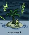 Cartoon: No way out and in and out (small) by Marcus Trepesch tagged island classic cartoon situation life larson
